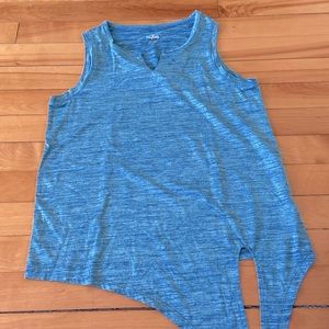 FREE with any purchase! Reitmans Hyba XS Green marl tie side tank top